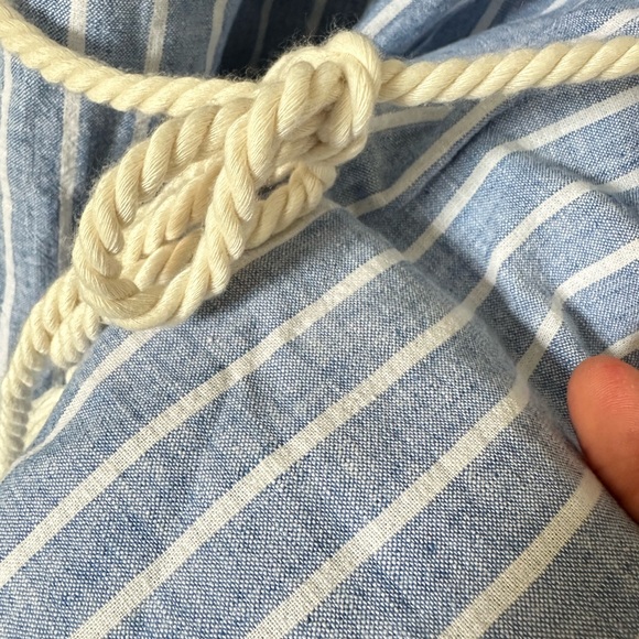 F21 | Nautical style dress with cord belt - Picture 8 of 9